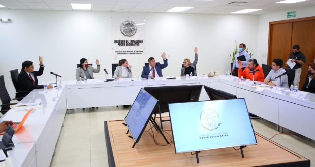 Comisión de Finanzas del Congreso de Tamaulipas.