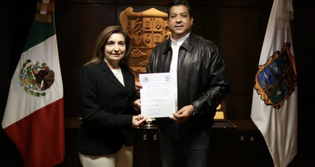 Blanca Leticia Gutiérrez Garza, titular de la Representación Regional Zona Norte de la Oficina del Gobernador.