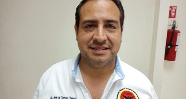 Hugo Torteya Chymely, secretario general de CATEM en Tamaulipas.