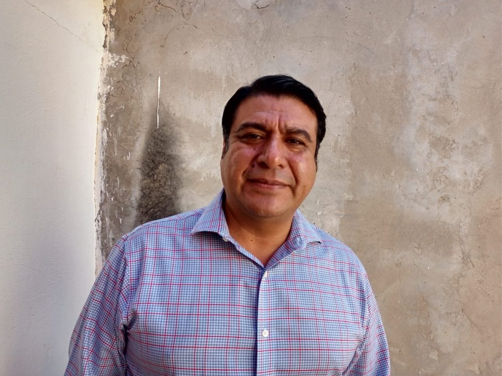 Ernesto Morán, presidente de la Asociación Mexicana de Profesionales Inmobiliarios, AMPI, en Nuevo Laredo