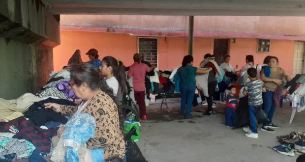 donación de ropa al CERAC.